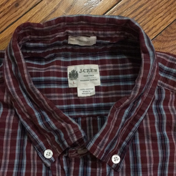 J. Crew 100% cotton men’s tailored fit - Picture 2 of 3